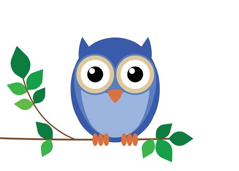 Academic Owl Clip Art - Clip Art Library