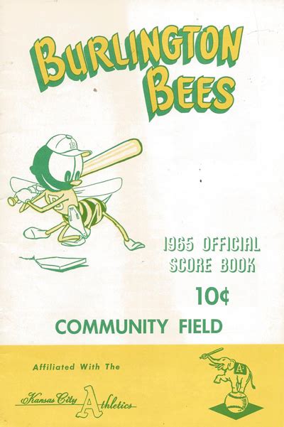 Burlington Bees (1954-1981) • Fun While It Lasted