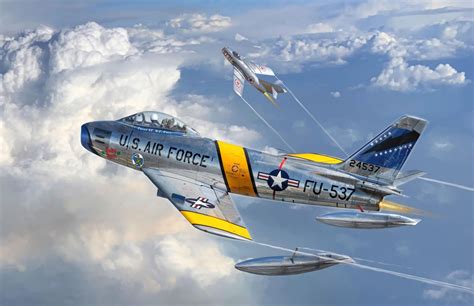 USAF F-86F Sabre Aircraft Painting, Aircraft Art, Wwii Aircraft, Fighter Aircraft, Fighter ...