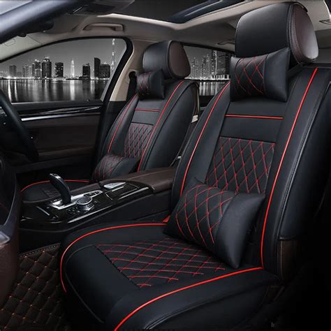 Universal PU Leather car seat covers For Jaguar XF XE XJ F PACE F TYPE ...