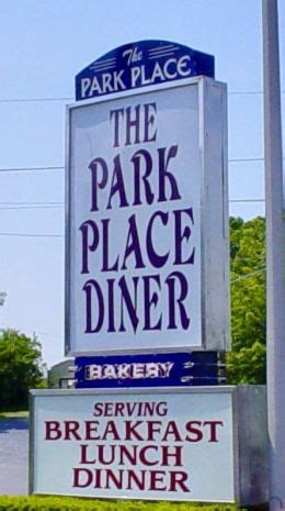 The Park Place Diner sign, Denver, Pennsylvania | Diner sign, Breakfast ...