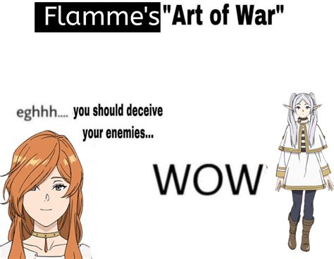 Flamme's Art of War : r/Frieren