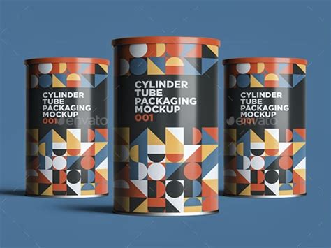 16 Top Cylinder Packaging Mockups + Free (2024) - ULTIDA