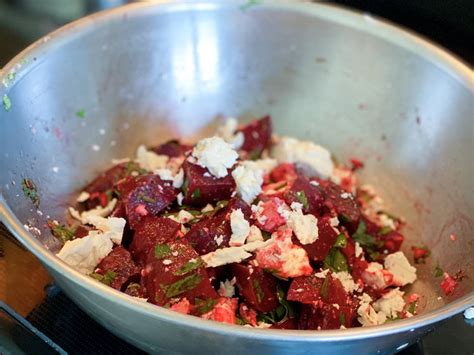 Roasted Beet Salad with Feta Recipe