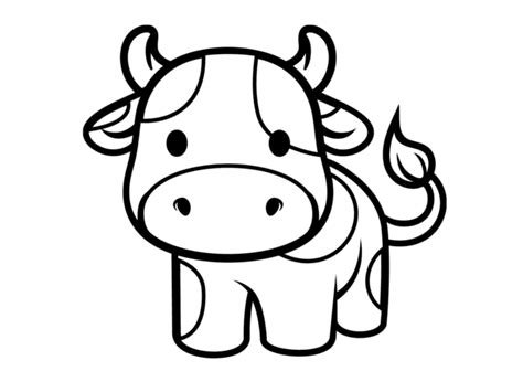 Collection 82 newest cow coloring pages , free to print and download ...