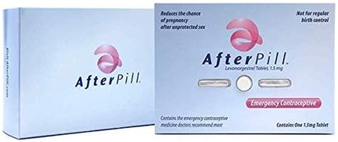 AfterPill, Morning After Emergency Contraceptive Pill, 1 Unit, One Step ...