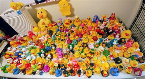 I've been collecting for over 10 years. 187 mini ducks, 40 bigger ...