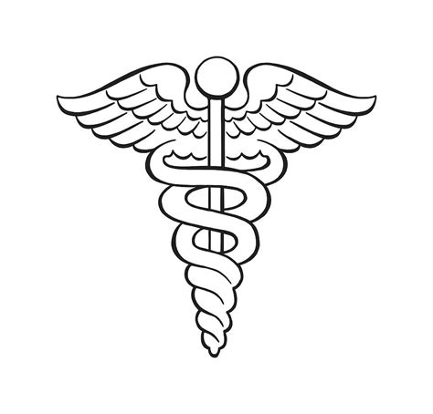 Medical Symbol Drawing by CSA Images - Pixels