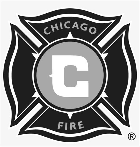 Chicago Fire Soccer Club Logo Black And White - Chicago Fire Soccer Jpg ...