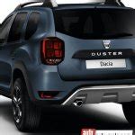 Rear of the 2018 Dacia Duster (2018 Renault Duster) digitally rendered