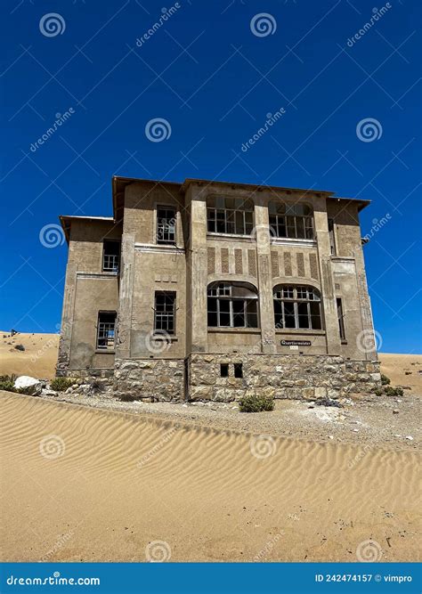 Abandoned City of Kolmanskop in Namibia. Ancient City, Sand in Desert ...