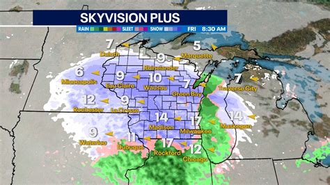 Widespread wintry weather likely Friday; SE Wisconsin on the edge ...