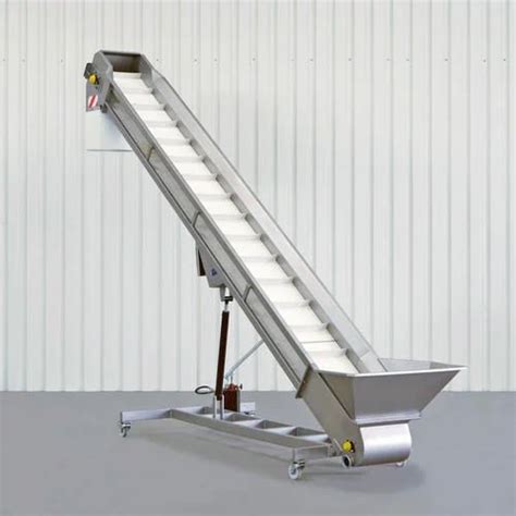 Stainless Steel Motorized Inclined Conveyor at Rs 150000 in Greater ...