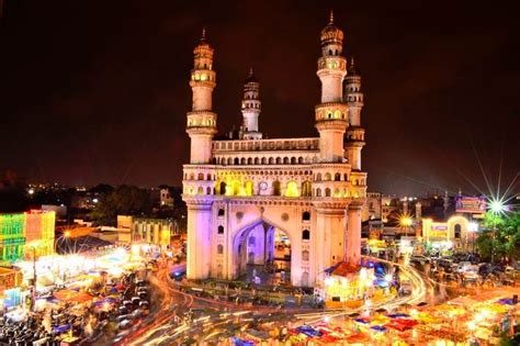 Charminar Hyderabad - History, Architecture, Facts, Visit Timing & Entry Fee