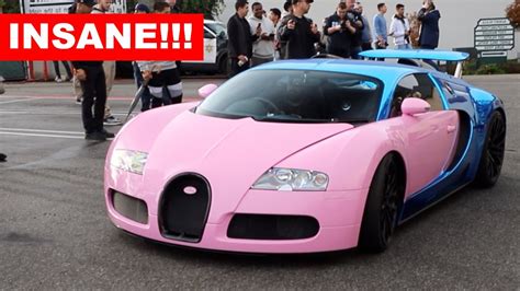 THE BEST SUPERCAR SHOW IN LA! SUNSET GT! CHROME PINK BUGATTI , KOENIGSEGG, HURACAN EVO, SENNA ...