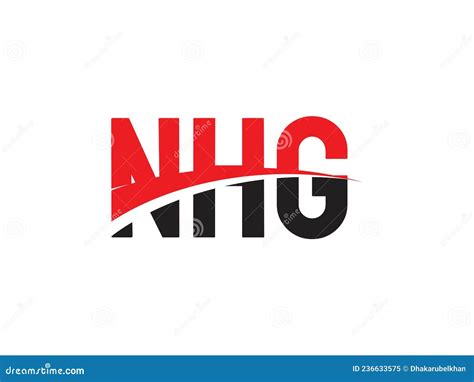 NHG Letter Initial Logo Design Vector Illustration Stock Vector - Illustration of letter ...