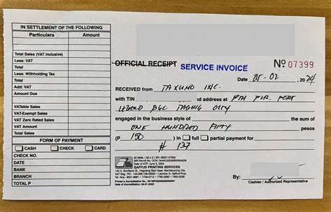 BIR Rules on Receipts: Transitioning to Invoices