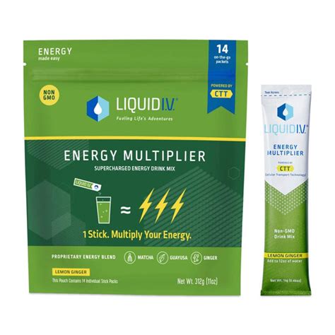 Liquid IV Energy Multiplier