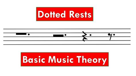 Music Theory For Beginners - Dotted Rests Explained - YouTube