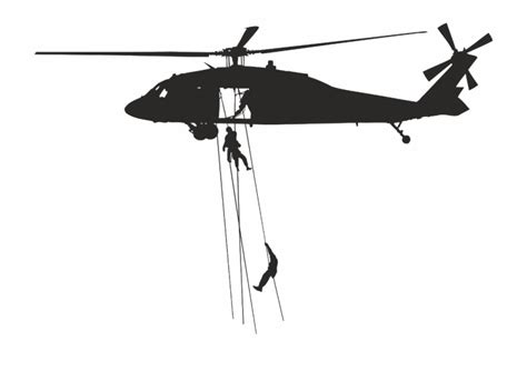 Free Army Helicopter Silhouette, Download Free Army Helicopter Silhouette png images, Free ...