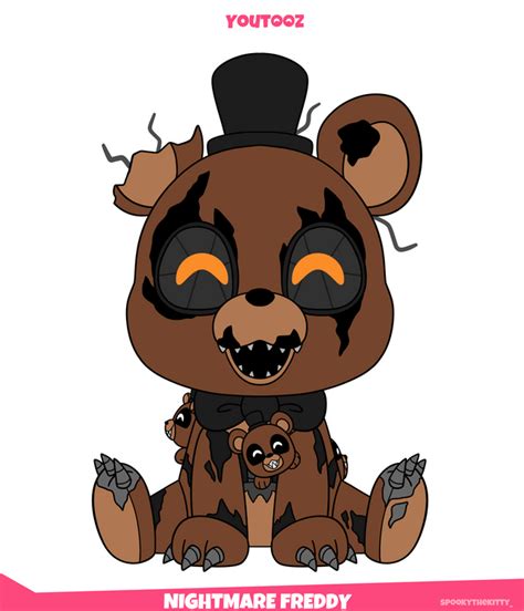 Nightmare Foxy plush concept : r/Youtooz