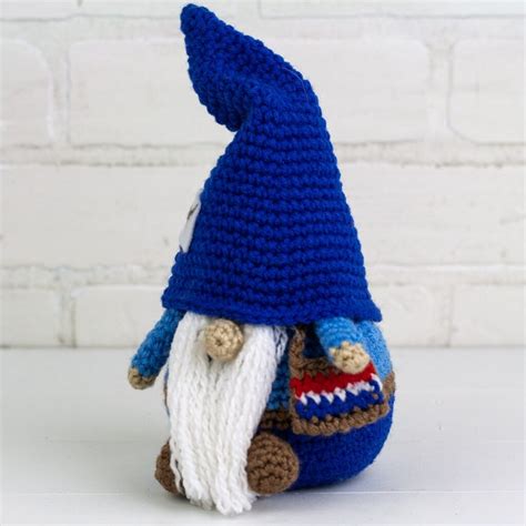 Crochet Mailman Gnome Free Pattern - Winding Road Crochet