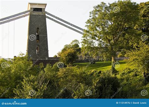 Clifton Suspension Bridge stock photo. Image of view - 11314976