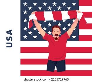 Usa National Flag Colors Usa Flag Stock Vector (Royalty Free ...