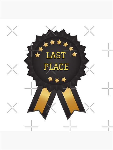 "Last Place Award" Poster for Sale by Nangka | Redbubble