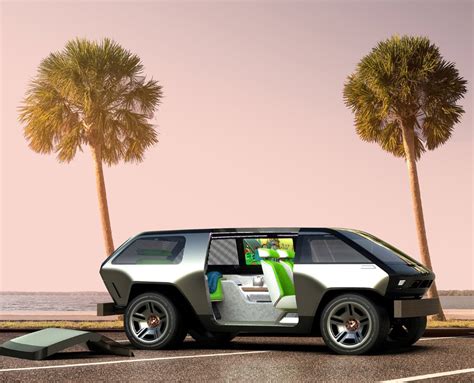 What happens when a Tesla Cybertruck and a minivan have a love-child ...