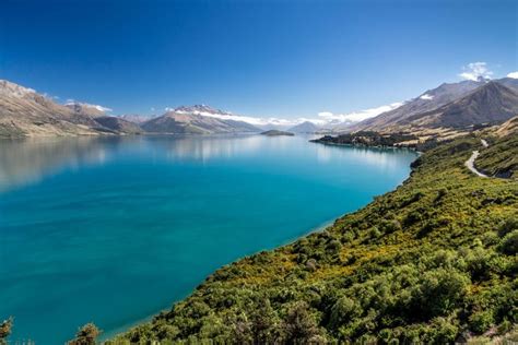 Bennett's Bluff, Glenorchy Road A view point on one of the most scenic drives in New Zealand ...