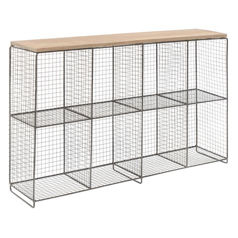 8 Compartment Wire Cube Storage Display