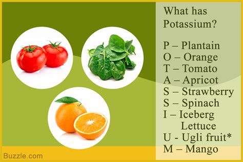 Potassium Rich Foods - List of Foods High in Potassium