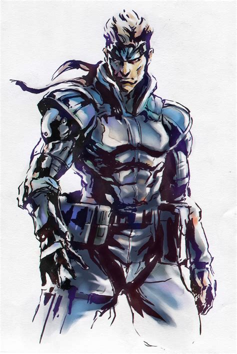 Metal Gear Solid. Solid Snake by IlyaBrovkin on DeviantArt