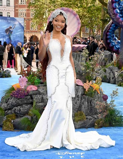 Halle Bailey's Best Outfits From The Little Mermaid Press Tour