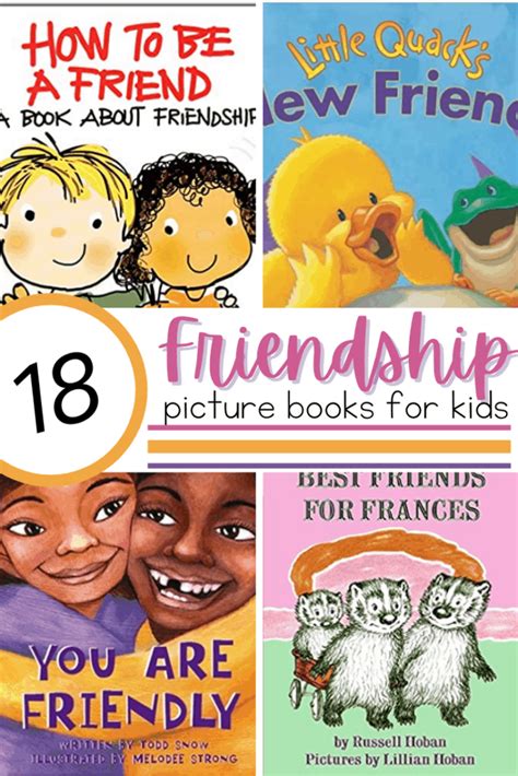 Picture Books about Friendship for Preschoolers