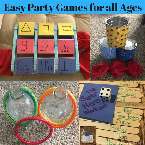 6 Simple Indoor Party Games for All Ages – Lessons and Learning for Littles