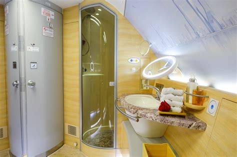 Emirates Airbus A380 First Class Shower