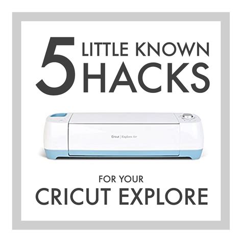 five sixteenths blog: Five Little Known (but helpful) Cricut Hacks