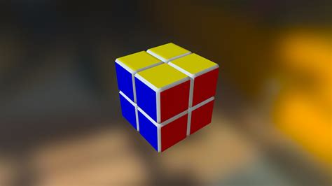 Rubik's Cube 2x2 White - Download Free 3D model by AyunFat [4d780ad] - Sketchfab