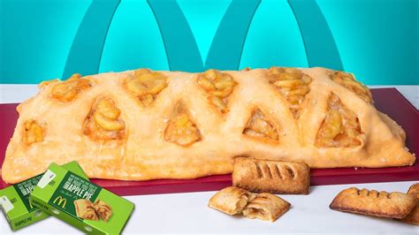 The BIGGEST McDonalds Apple Pie EVER How To Cake It with