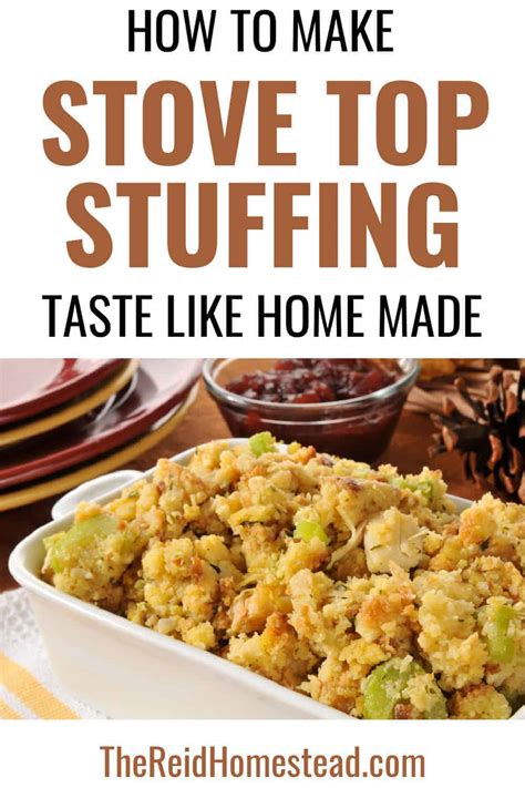 Stove Top Stuffing Cheat Recipes