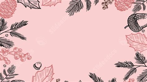 Nature Leaves Powerpoint Leaves Cartoon Clip Art Pink Abstract ...