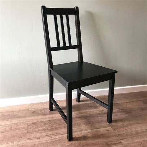 Set of 2 Black IKEA STEFAN Dining Chairs | in Totton, Hampshire | Gumtree