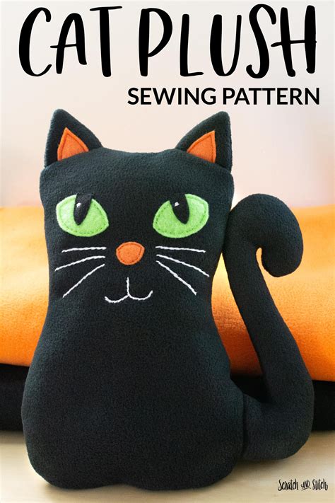 Cat plush sewing pattern – Artofit