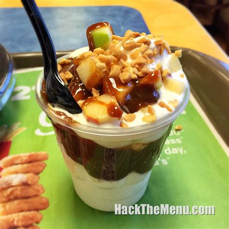 Caramel Apple Sundae - McDonalds Secret Menu | #HackTheMenu