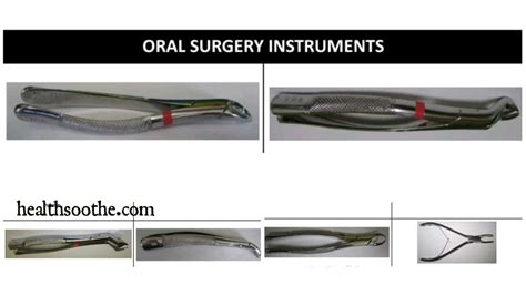 15 ORAL SURGERY INSTRUMENTS AND THEIR USES