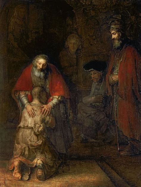 Prodigal Son - Rembrandt | Rembrandt prodigal son, Rembrandt paintings ...