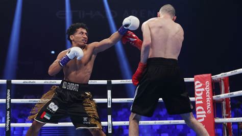 UAE: Emirati boxer makes history, wins first Champion Series fight ...