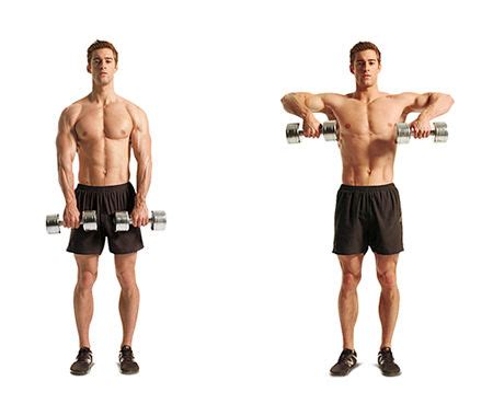 dumbbell upright row – 5 Best Exercises